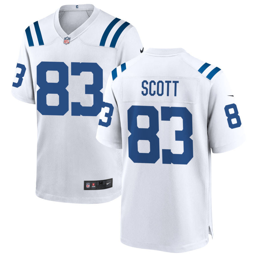 Tyler Scott Indianapolis Colts 2025 Game Jersey - White
