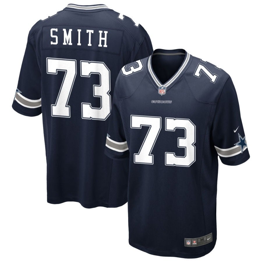 Tyler Smith Dallas Cowboys 2025 Game Jersey - Navy