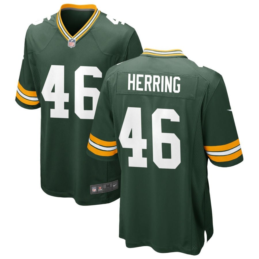 Tyron Herring Green Bay Packers 2025 Game Jersey - Green