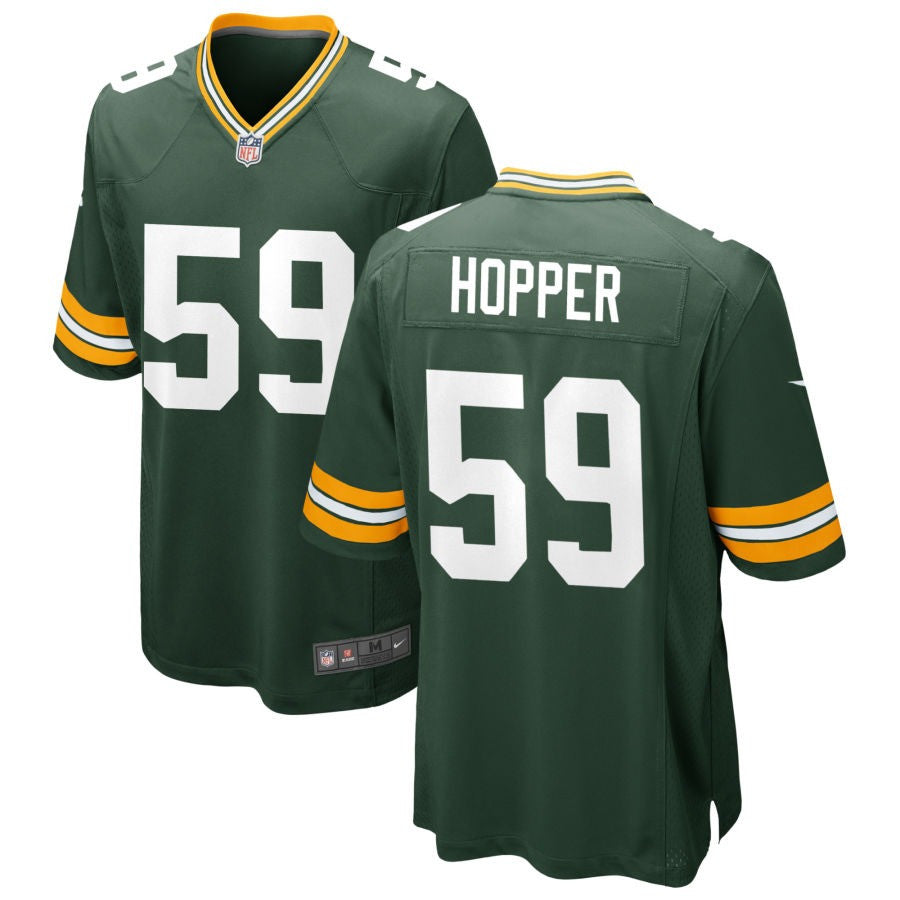 Ty'Ron Hopper Green Bay Packers 2025 Game Jersey - Green