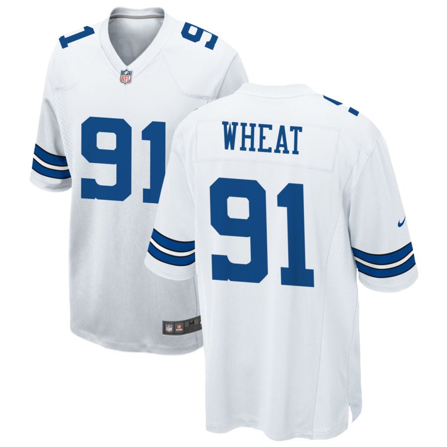Tyrus Wheat Dallas Cowboys 2025 Game Jersey - White