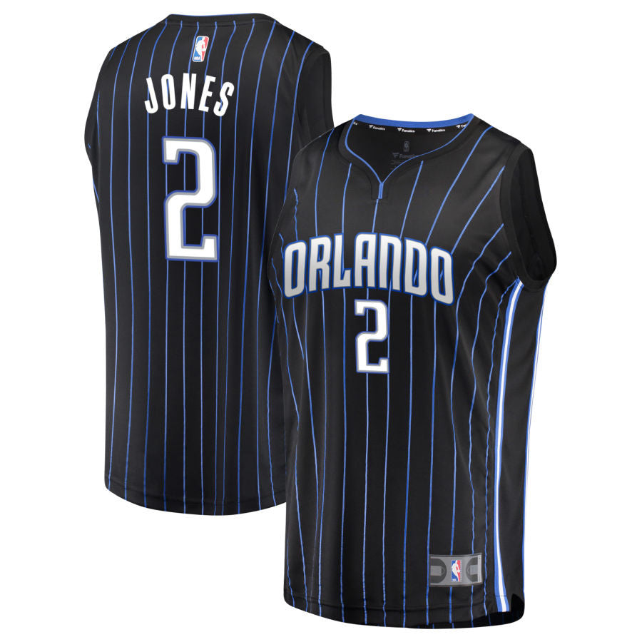Tyus Jones Orlando Magic 2025 Fast Break Icon Edition Jersey - Black