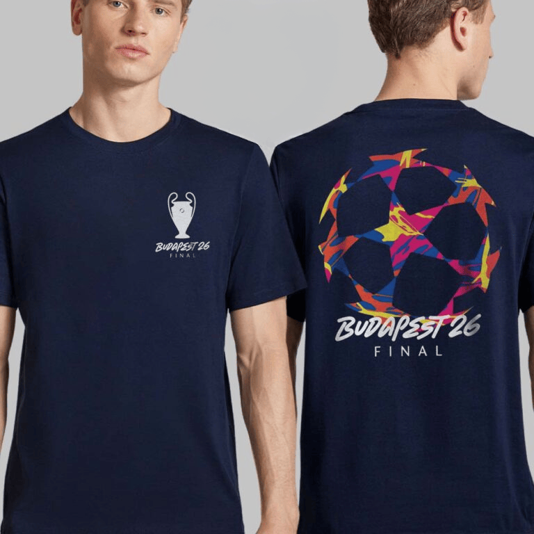 UEFA Champions League Budapest 26 Final Starball T-Shirt Gifts For Brother