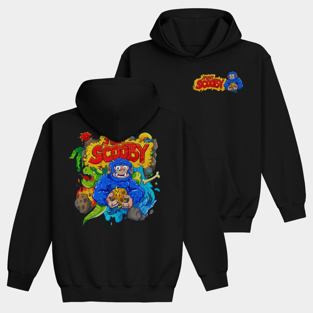 UG VR Merch 2026 Just Scooby UG Hoodie Black Gifts For Your Boyfriend