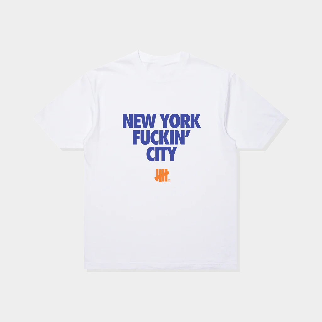 Undefeated Merch 2026 New York Fckin' City T-Shirt Birthday Ideas For Husband
