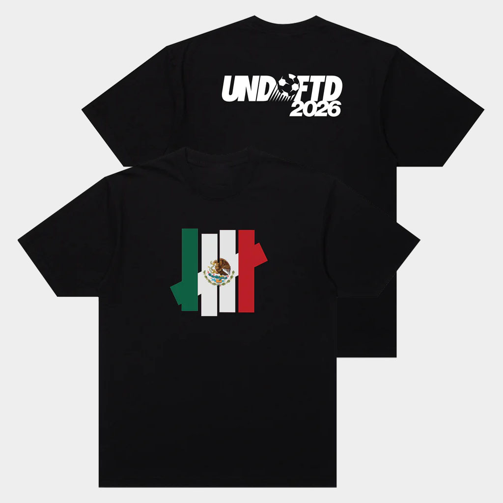 Undefeated Merch 2026 Undefeated Icon Flag T-Shirt Mexico National Team Merch Gift For WC Fans