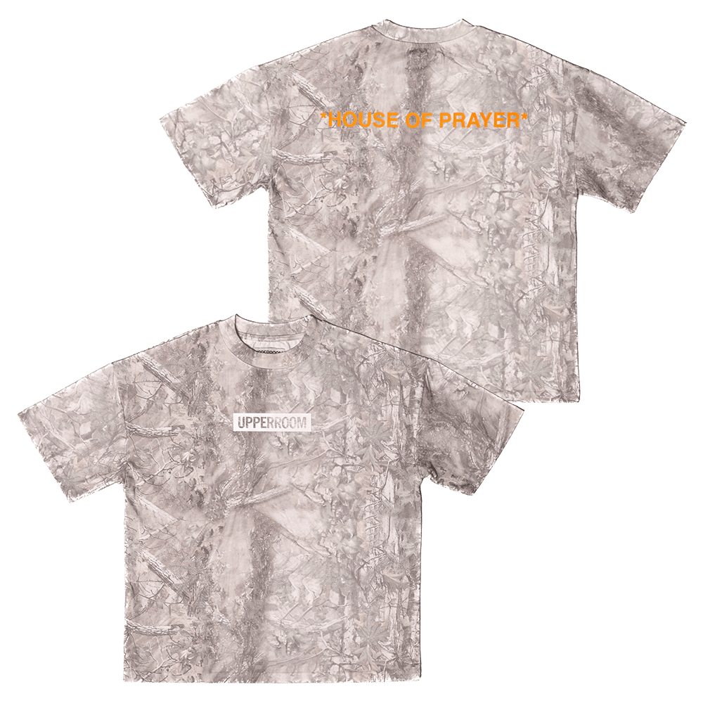 Upperroom Merch House Of Prayer Upperroom Camo T-Shirt Gifts For Boyfriend