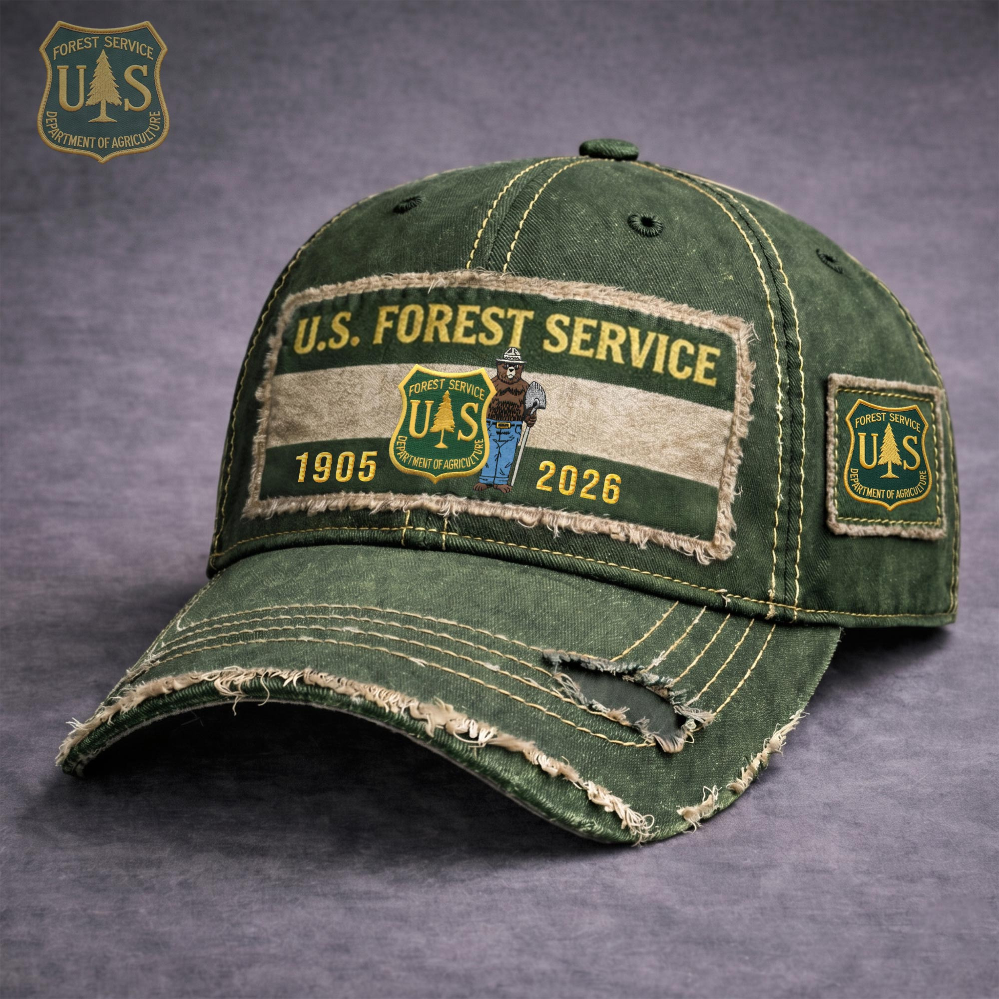 US Forest Service Department Of Agriculture 1905 2026 Hat US Forest Service Merch Gifts For Dad