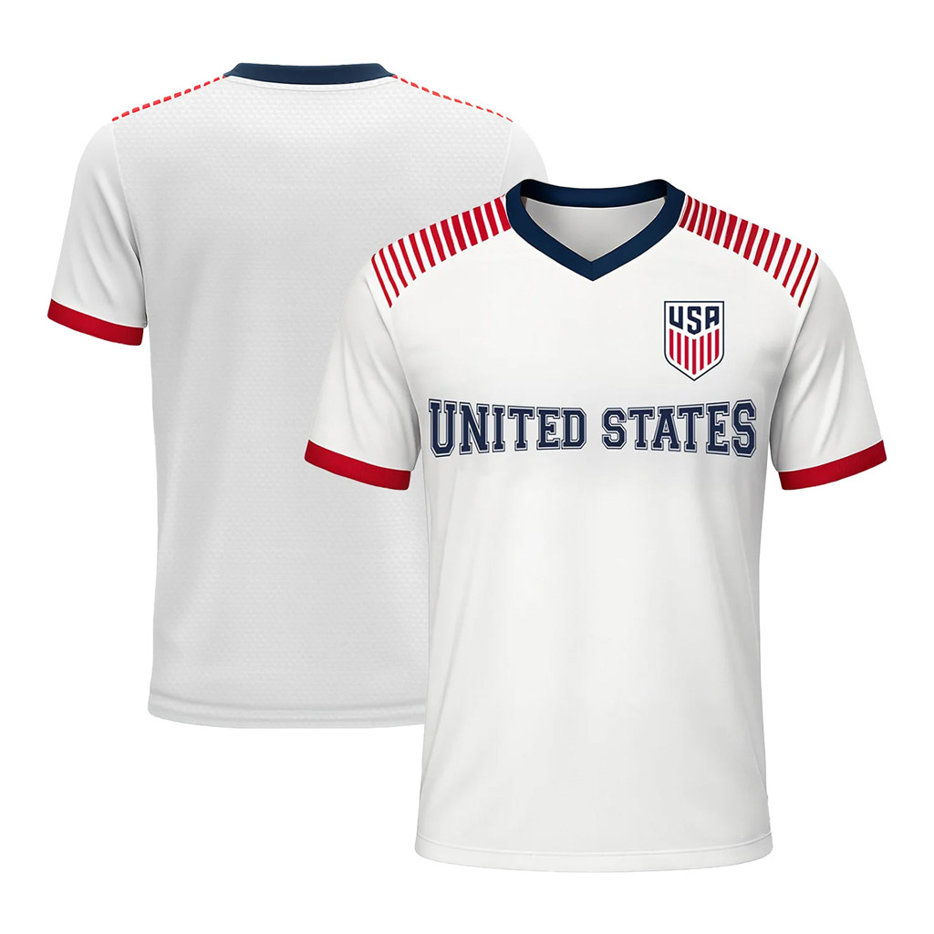 US Soccer Merch 2026 US Soccer Sublimated Game Day Jersey USMNT Merch Best Gifts For Him
