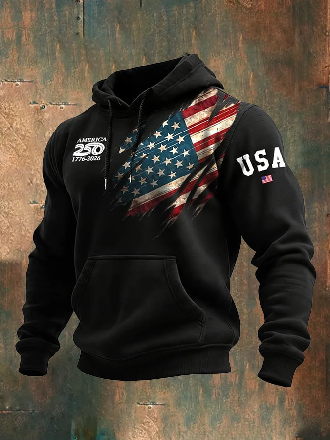 USA 250Th Anniversary Hoodie 250 Years 1776 2026 Merch Unique Patriotic Gifts
