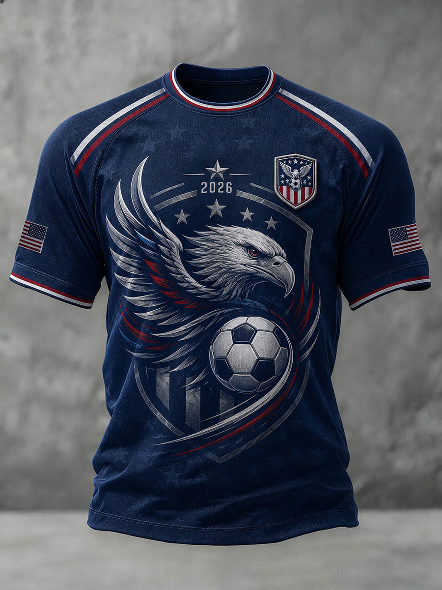 USA FIFA World Cup 2026 T-Shirt Game Day Shirts USMNT Merch Present For Soccer Fans