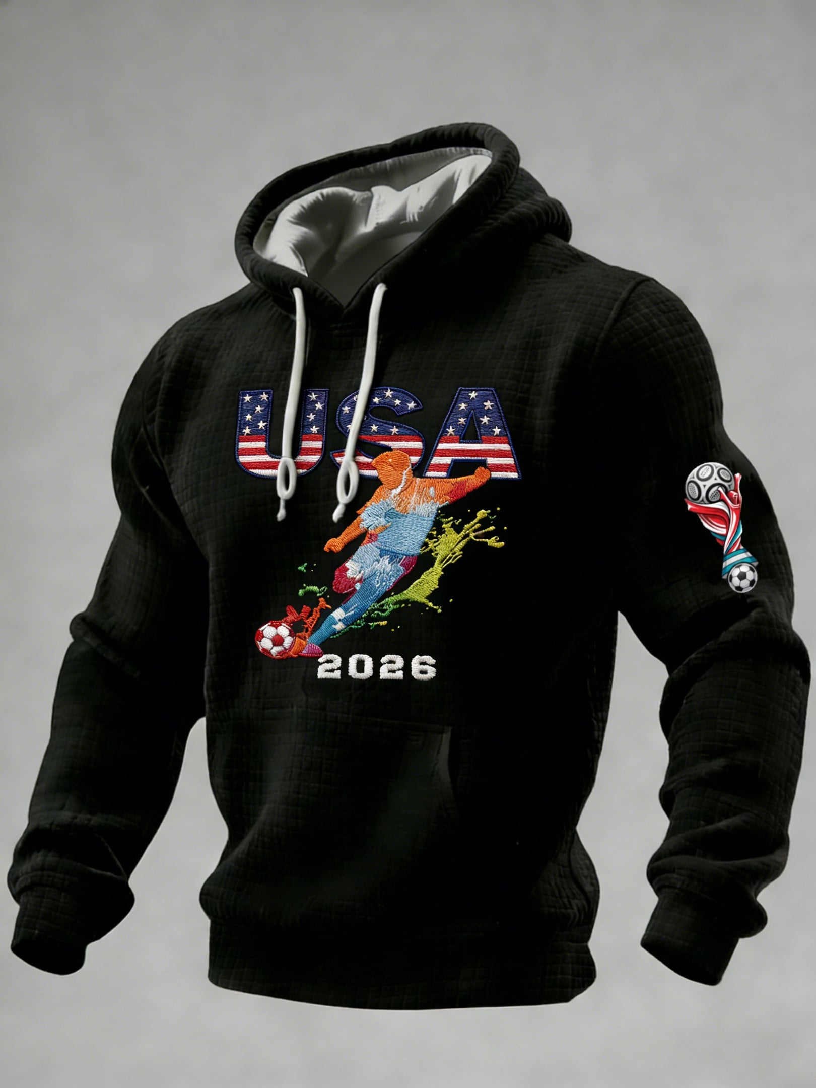 USA Soccer 2026 World Cup Hoodie FIFA World Cup Merch Gifts For USA Supporters