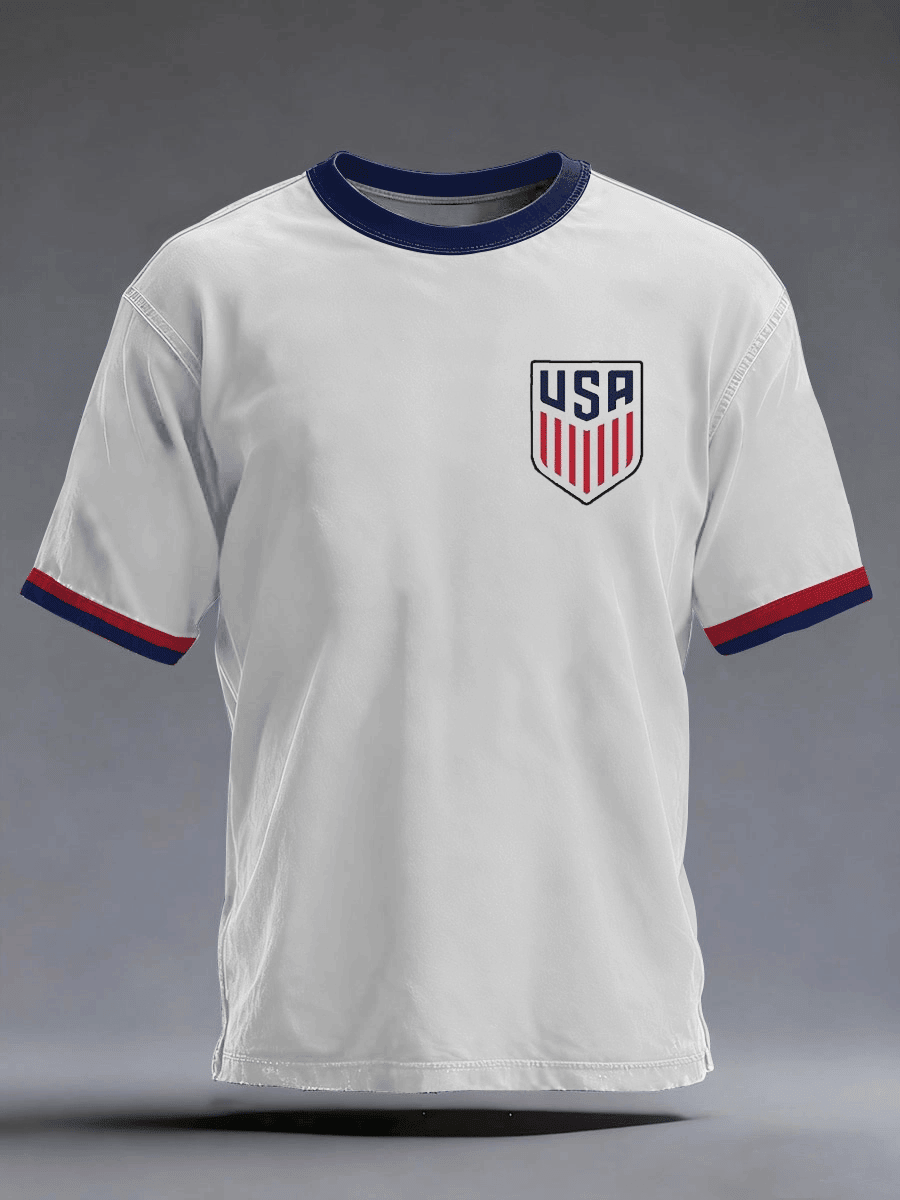 USA Soccer FIFA 2026 World Cup T-Shirt Men's Game Day Clothing Gifts For Son Soccer Lovers