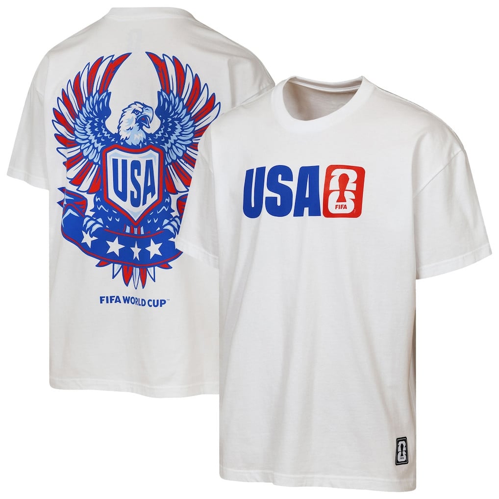 USA Soccer Merch 2026 World Cup 2026 Livery T-Shirt White Eagle Shirt Gift For Soccer Lovers