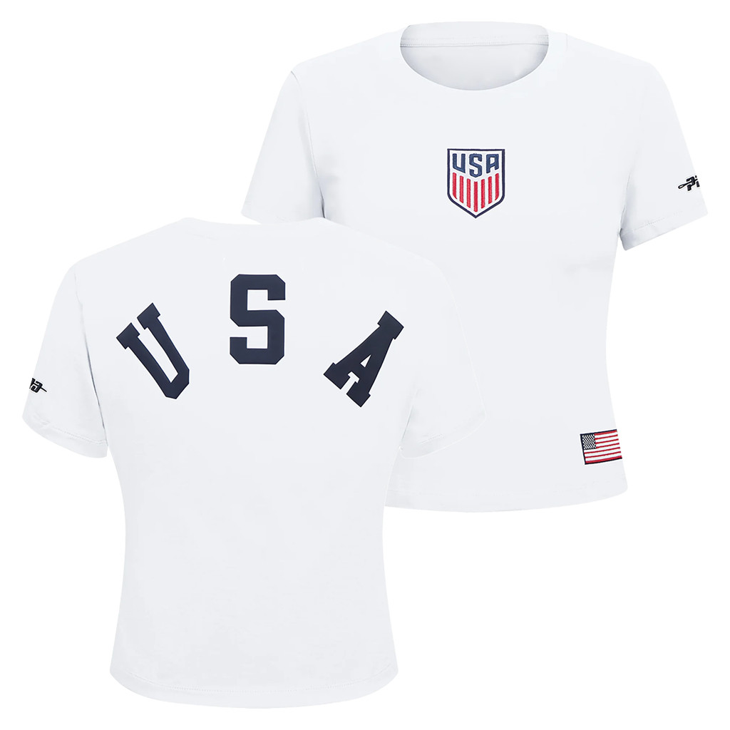 USA USMNT Merch 2026 USMNT Wingspan White T-Shirt World Cup Merch Gift For USA Soccer Supporter