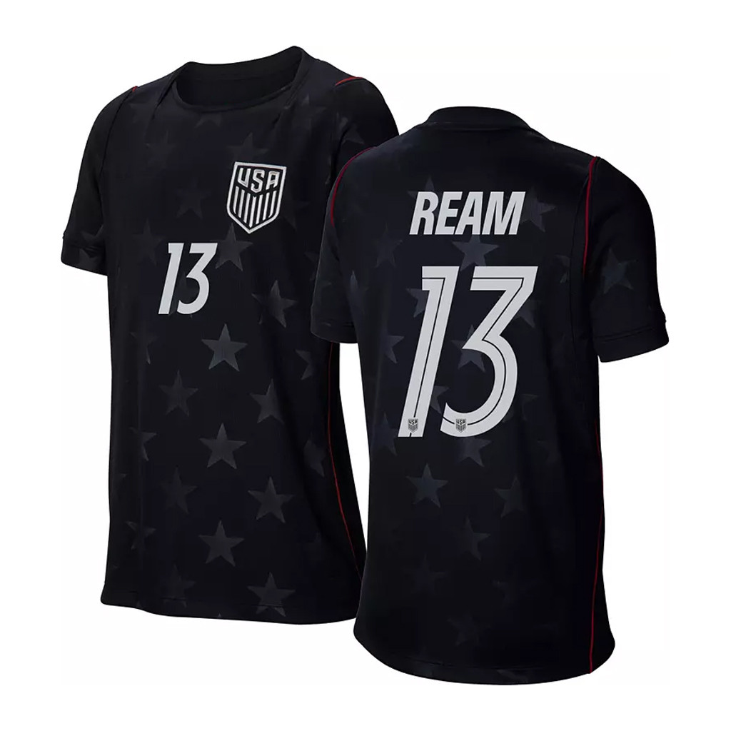 USMNT Soccer National Teams Merch #13 Tim Ream Stadium Away Jersey 2026 USA World Cup Merch