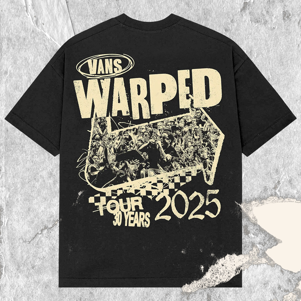 Vans Warped Merch Stage Dive T-Shirt Vans Warped Tour 2025 Shirt Gifts For Music Lovers - Image 2
