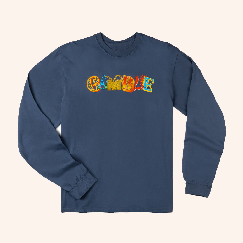 Vegas Matt Merch Snazzy Gamble Long Sleeve Shirt Present For Husband
