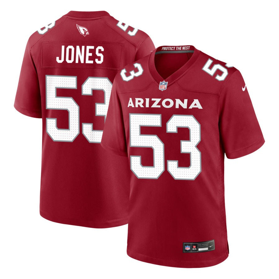 Vi Jones Arizona Cardinals 2025 Game Jersey - Cardinal