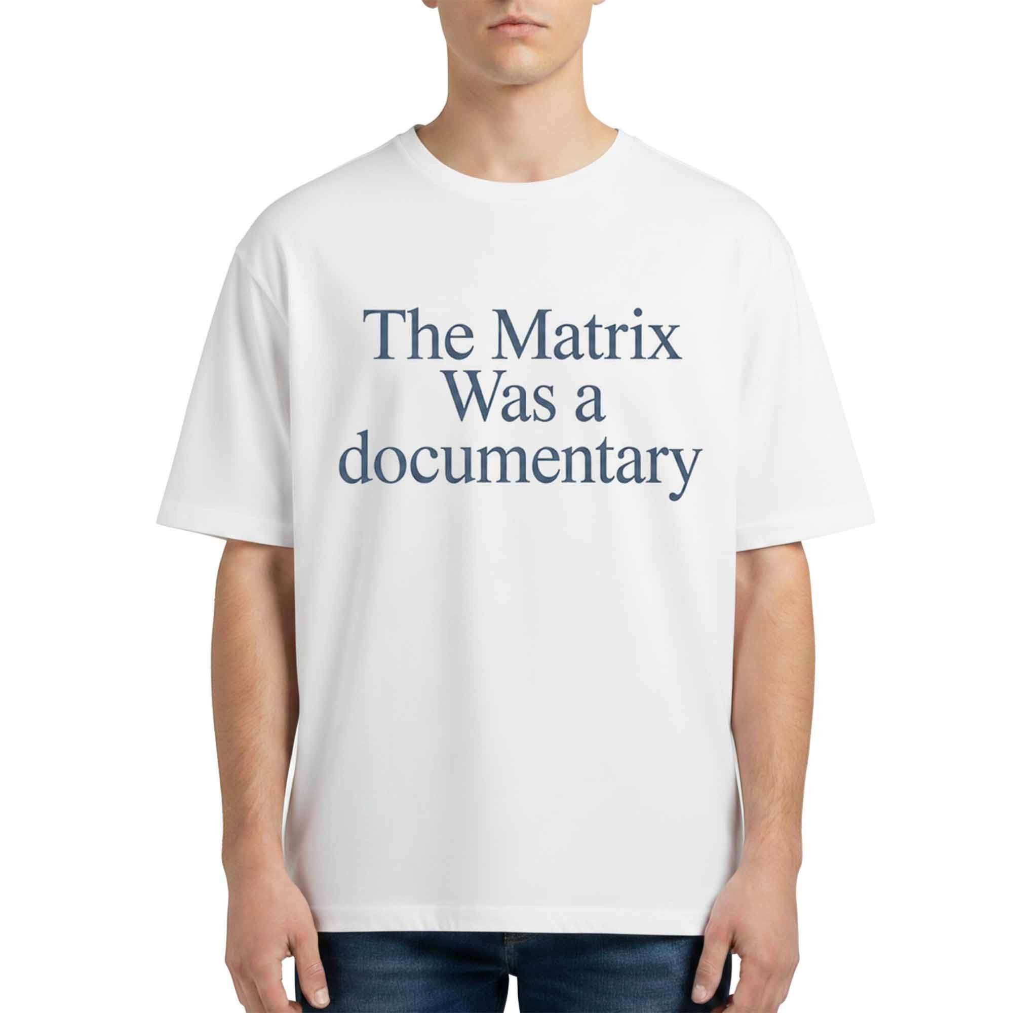 Vic Mensa The Matrix Was A Documentary Shirt Vic Mensa Merch Gifts For Fans