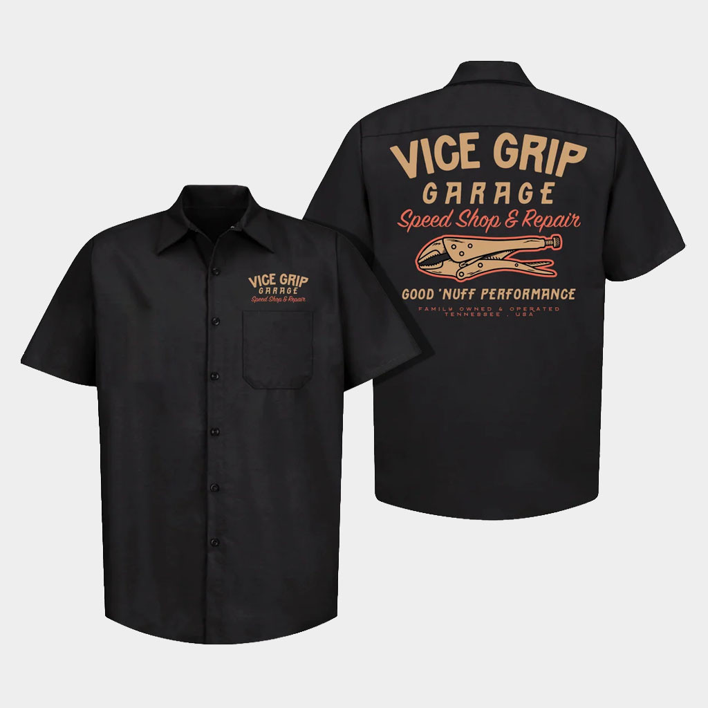Vice Grip Garage Merch 2026 Speed Shop And Repair Kap Hawaiian Shirt Present For Fathers