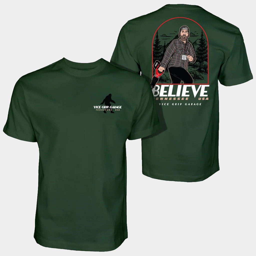 Vice Grip Garage Merch VGG Believe Shirt Best Gifts For Son In Law