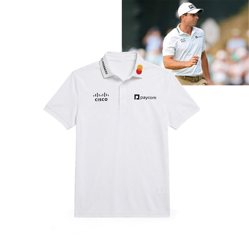 Viktor Hovland Shirt J Lindeberg Men Golf Polo Shirt 2026 Best Gifts For Golf Dad