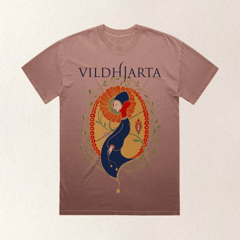 Vildhjarta Merch Vildhjarta Lantern Lady T-Shirt Gifts For Band Fans