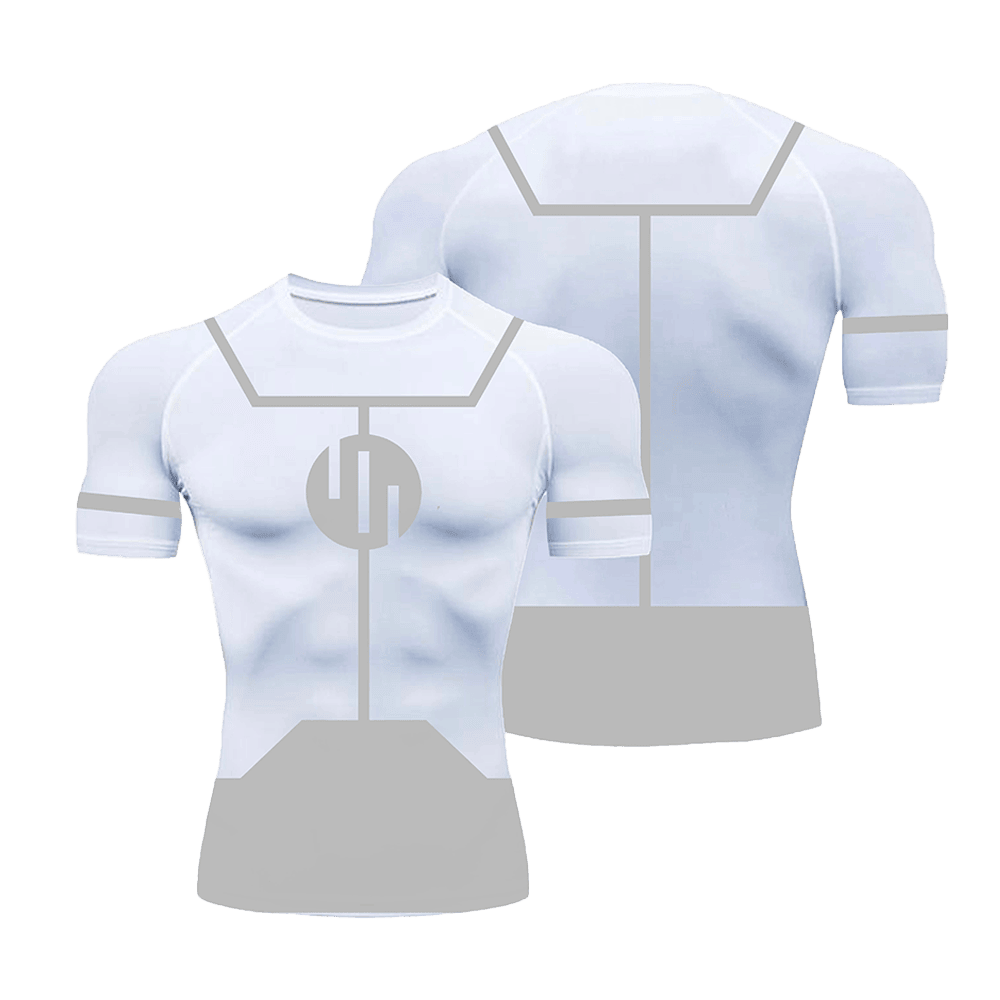 Viltrumite Compression Shirt Conquest Viltrumite Rash Guard Short Sleeve Gift Idea for Him
