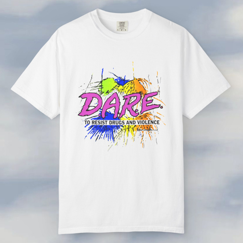 Vintage DARE To Resist Drugs And Violence 1994 Shirt