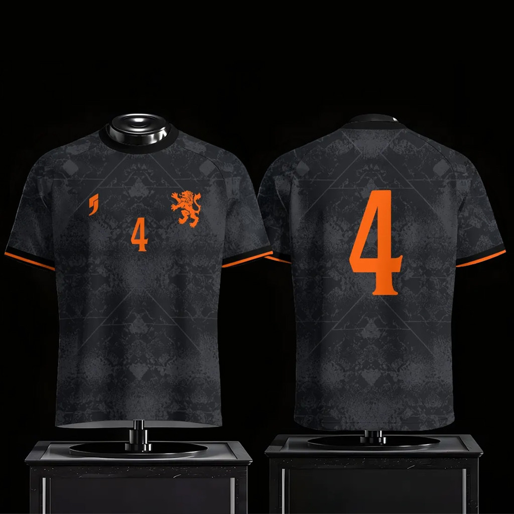 Virgil Van Dijk's 2026 World Cup Jersey Netherlands National Team Merch VVD Heritage Jersey
