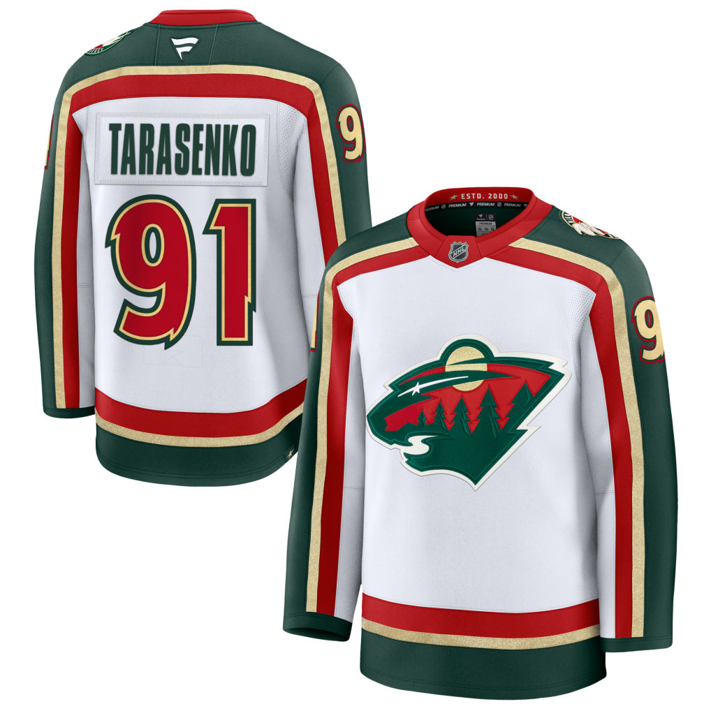 Vladimir Tarasenko Minnesota Wild 25th Anniversary Premium Jersey - White