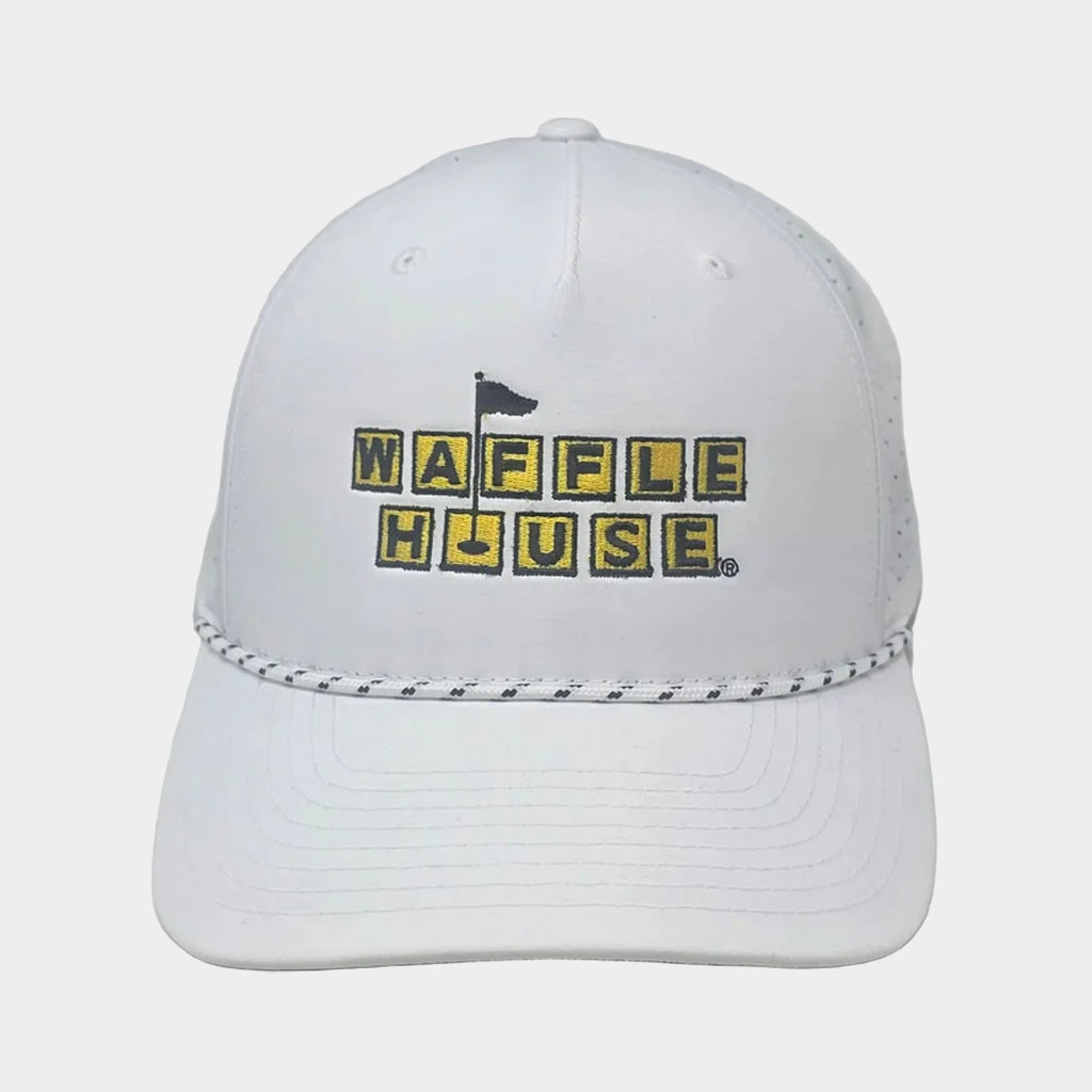 Waffle House Merch 2026 Waffle House Golf Embroidered Hat Special Birthday Gifts For Dad
