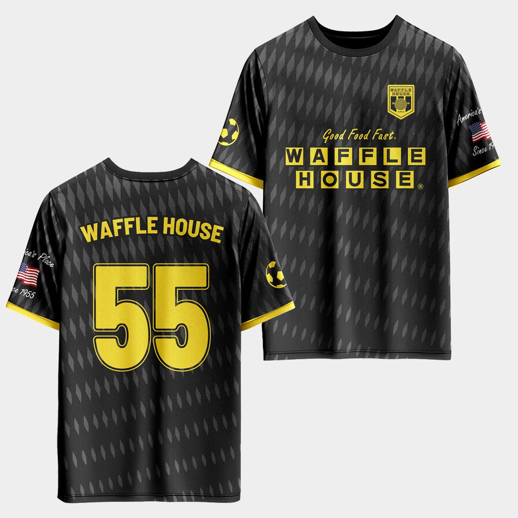 Waffle House Merch 2026 Waffle House Soccer T-Shirt Father's Day Presents For Dad Ideas