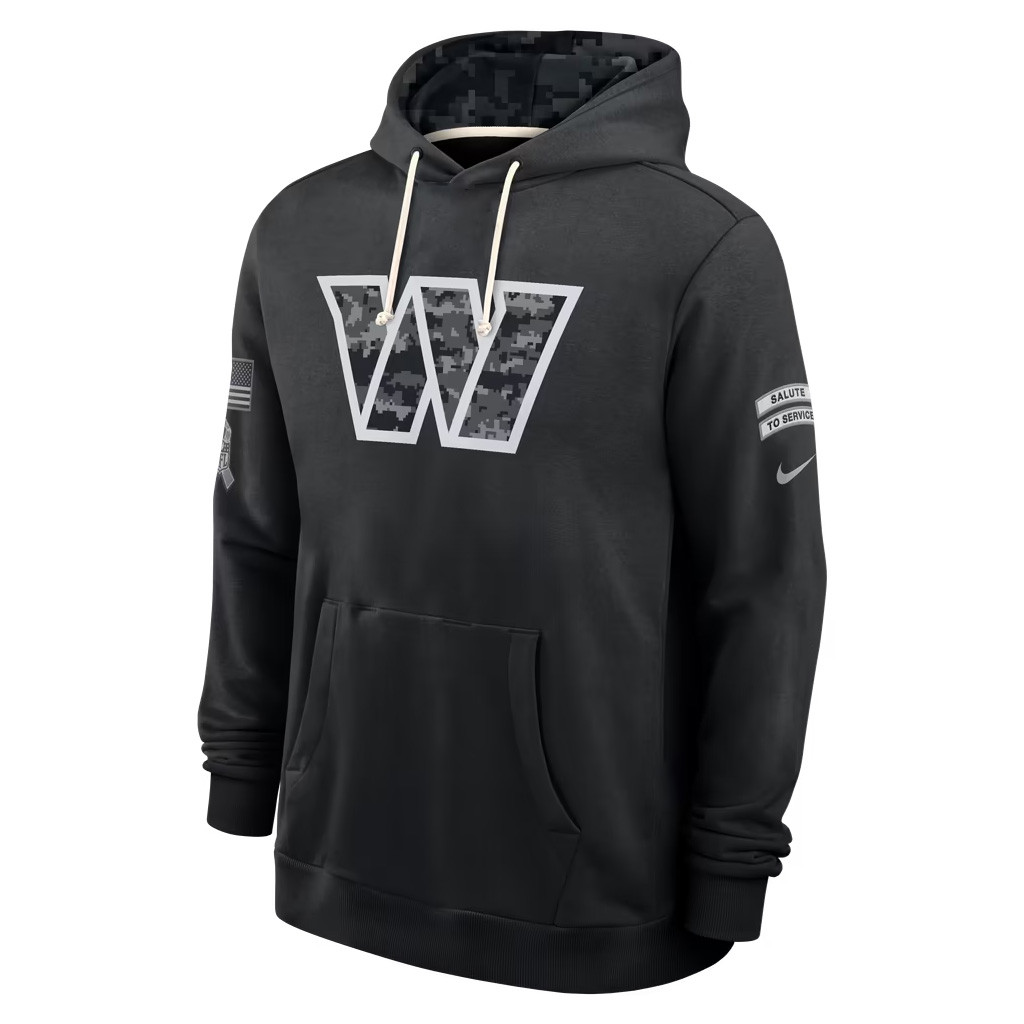 Washington Commanders 2026 Salute To Service Collection NFL Merch Commanders Football Hoodie