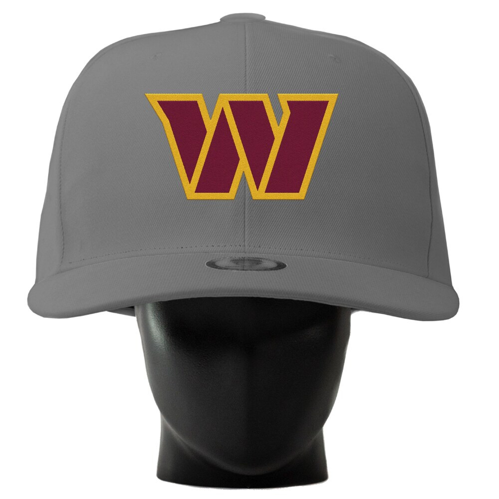 Washington Commanders Merch - Unisex Noggin Boss Gray Oversized Hat - Good Football Gifts