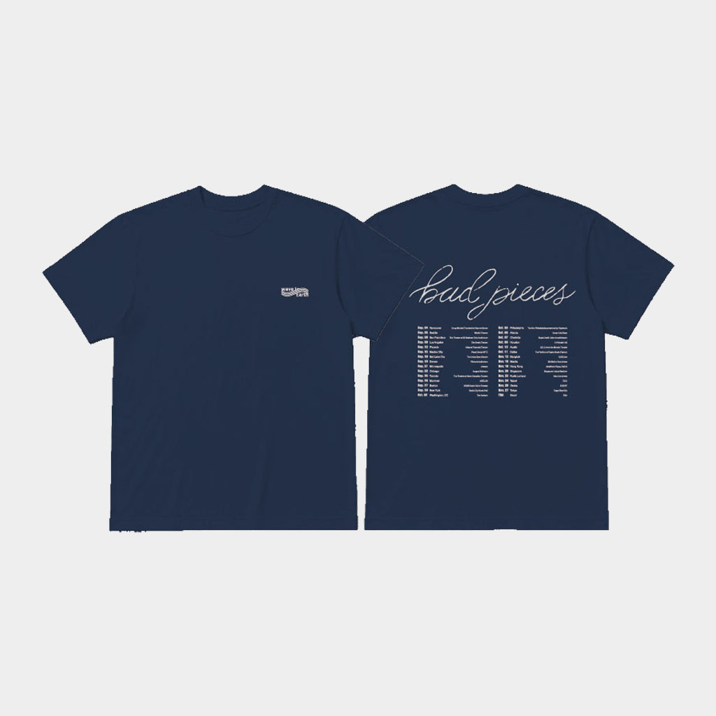 Wave To Earth Tour Merch 2026 Bad Pieces Tour Date T-Shirt Unique Gift For Rock Fans