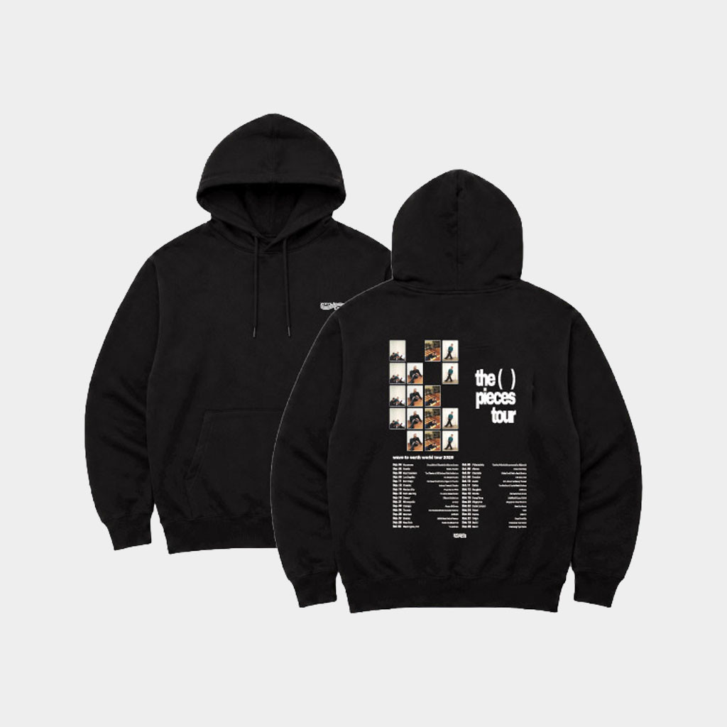 Wave To Earth Tour Merch 2026 The Pieces Tour Date Hoodie Gift For Rock Music Lovers