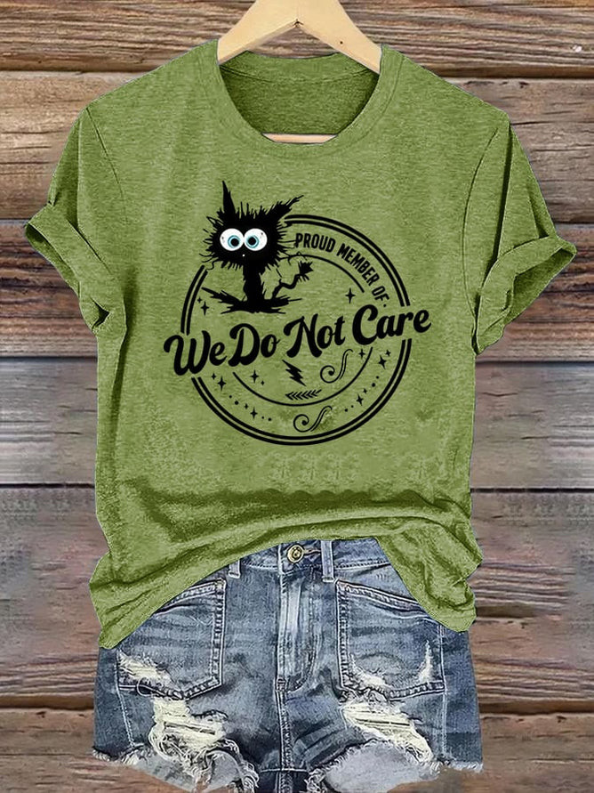 WDNC Club Merch We Do Not Care Club Proud Member T-Shirt Funny Gifts For Mom - Image 2