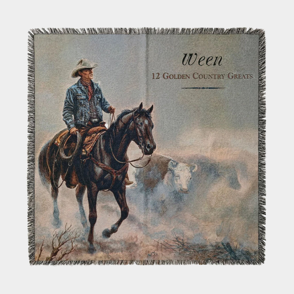Ween Merch 12 Golden Country Greats Blanket 2026 Ween Rock Band Merch Gifts For Fans
