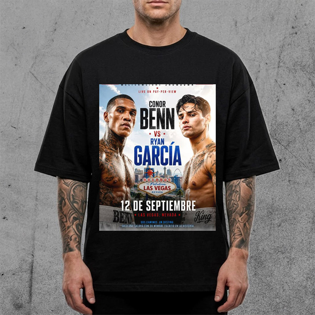Welterweight Showdown Conor Benn Vs Ryan Garcia T-Shirt Gift For Boxing Lover