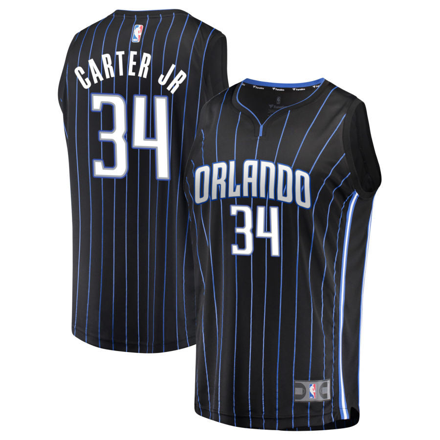 Wendell Carter Jr Orlando Magic 2025 Fast Break Icon Edition Jersey - Black