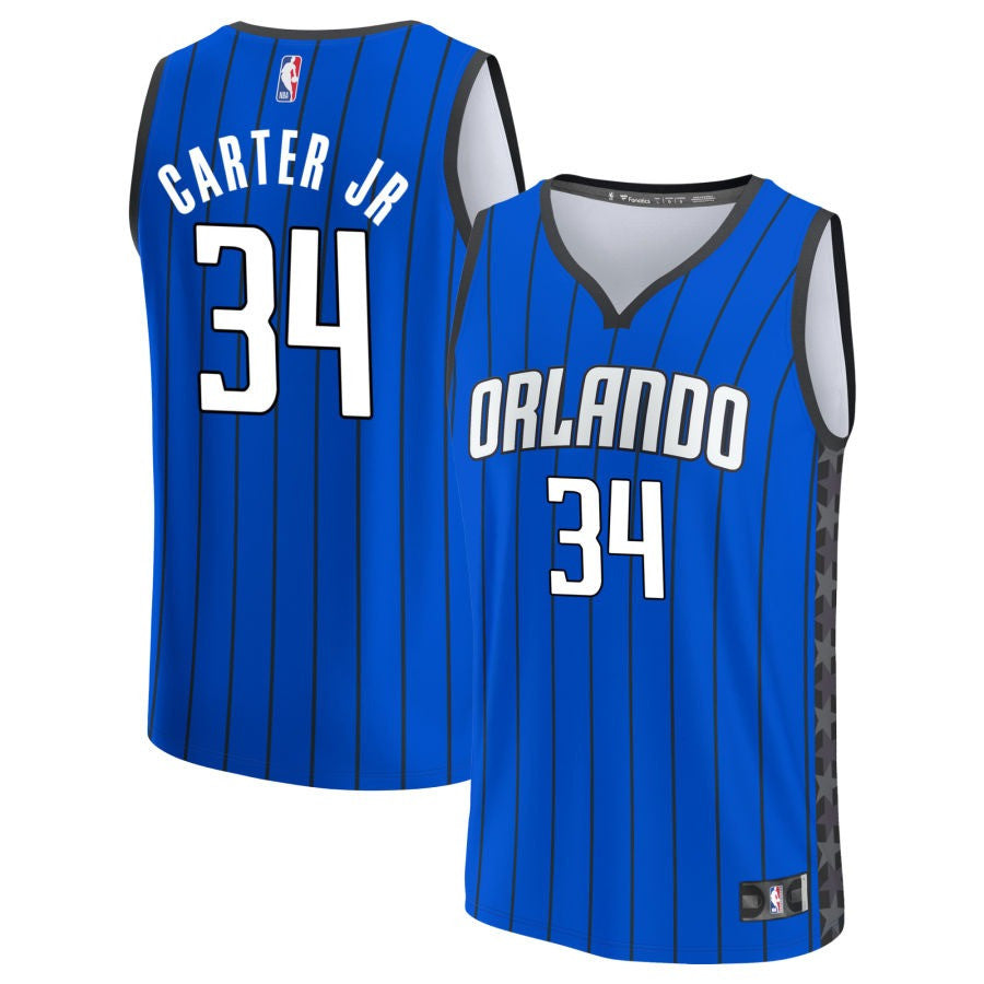 Wendell Carter Jr Orlando Magic 2025 Statement Edition Fast Break Jersey - Blue 1 Wendell Carter Jr Orlando Magic 2025 Statement Edition Fast Break Jersey - Blue