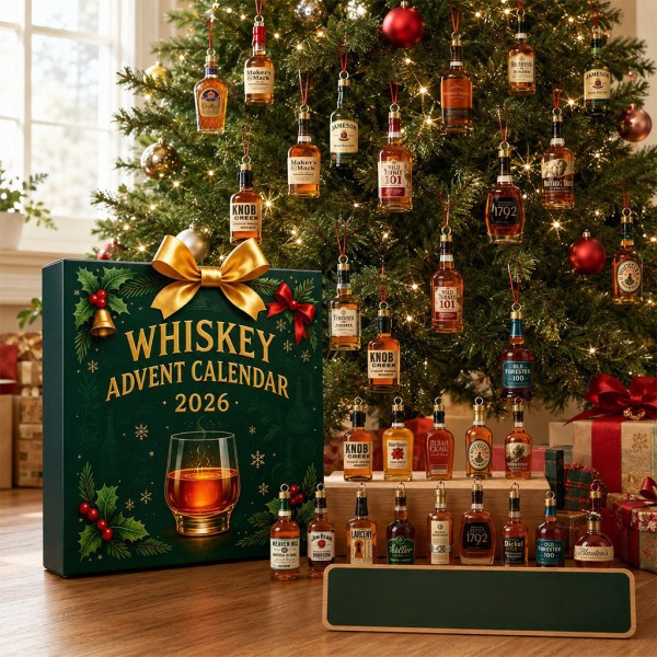 Whiskey Advent Calendar 2026 Bourbon Christmas Countdown Holiday Gift For Father In Law - Image 2