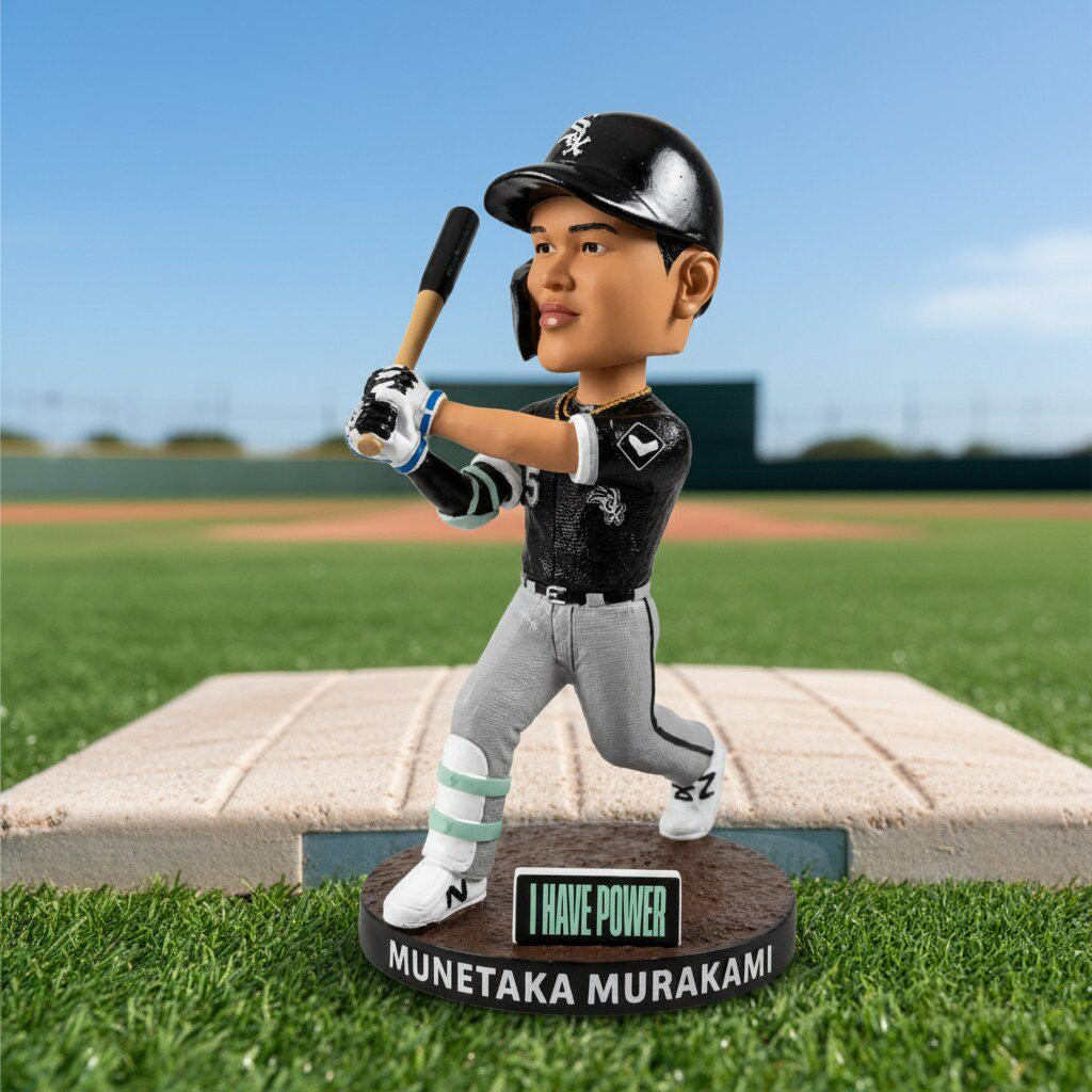 White Sox 2026 Giveaway Munetaka Murakami Funko Pop White Sox Merch Gift For Fan