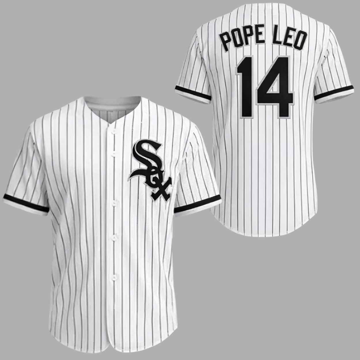 White Sox Pope Leo Jersey 2026 Giveaway