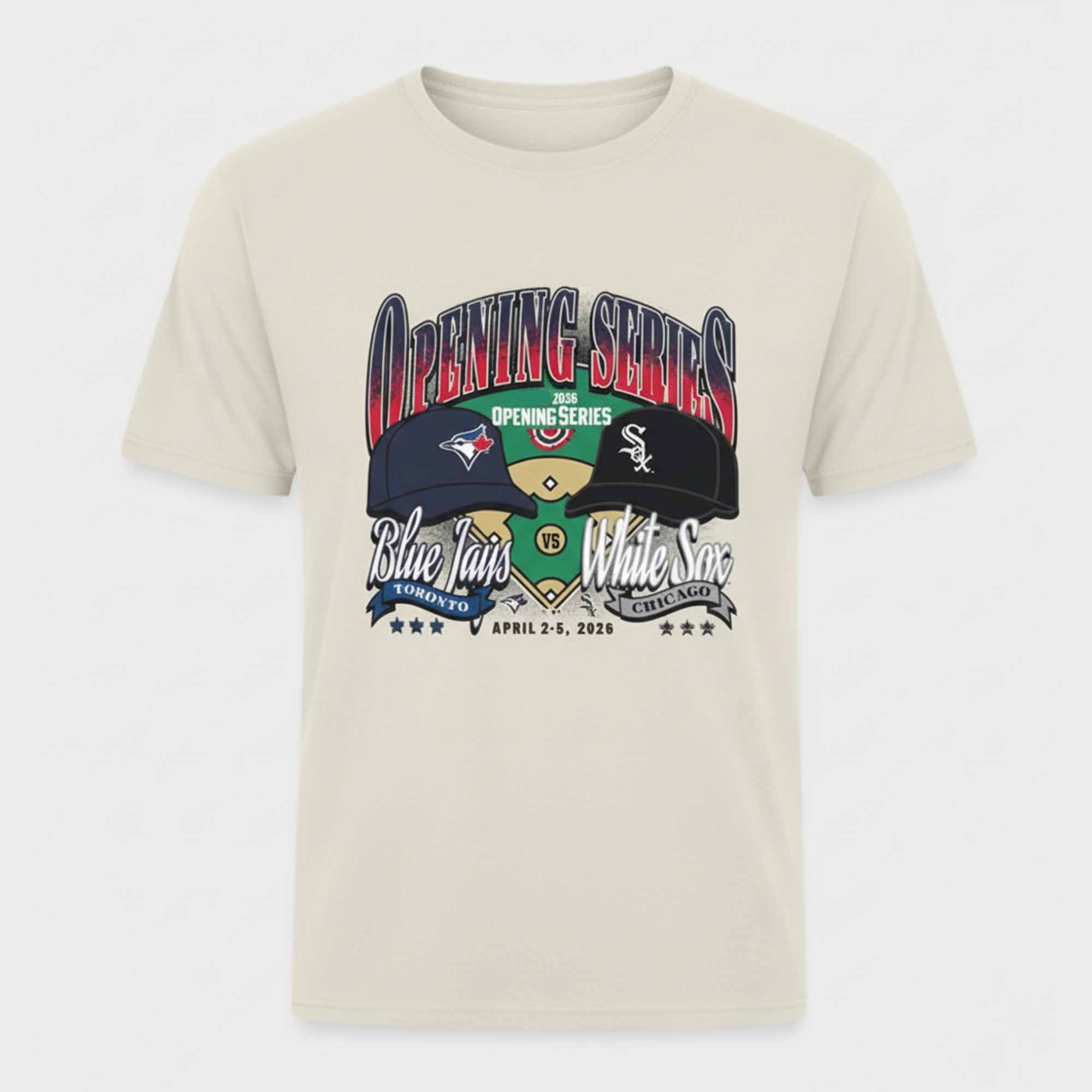 White Sox vs Blue Jays Opening Day 2026 Shirt