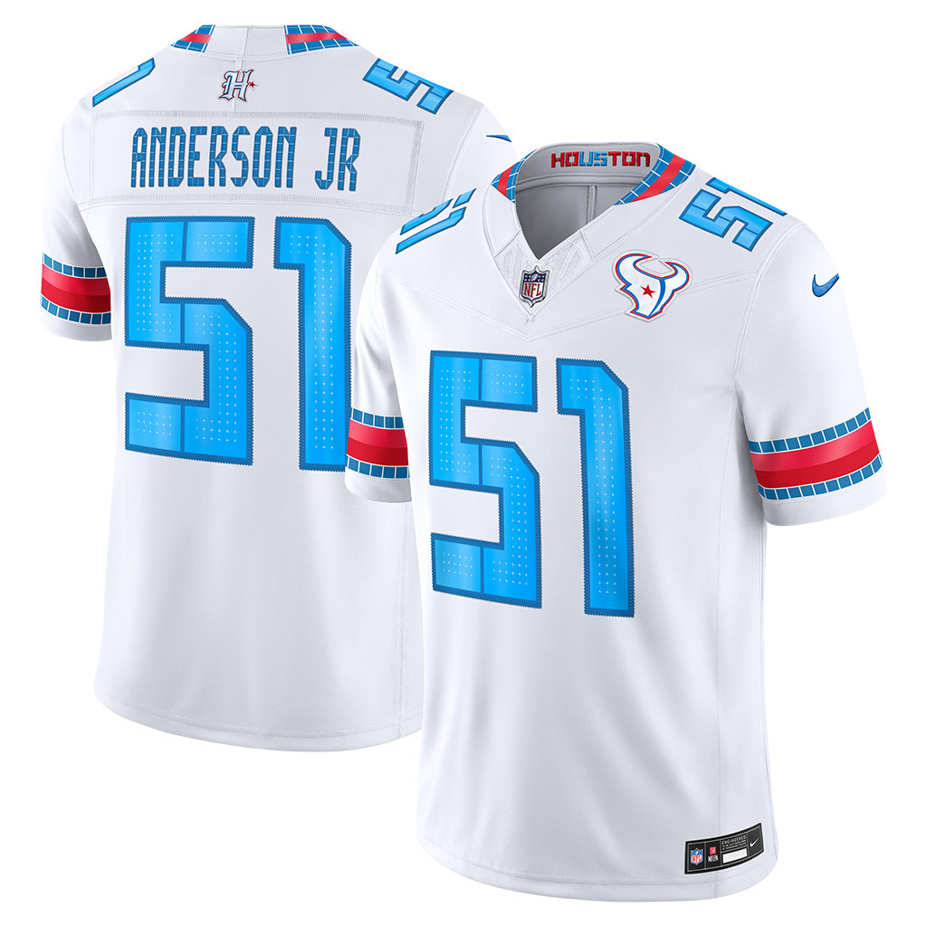 Will Anderson Jr NFL Rivalries Merch Houston Texans Limited Jersey Cool Football Gift Ideas