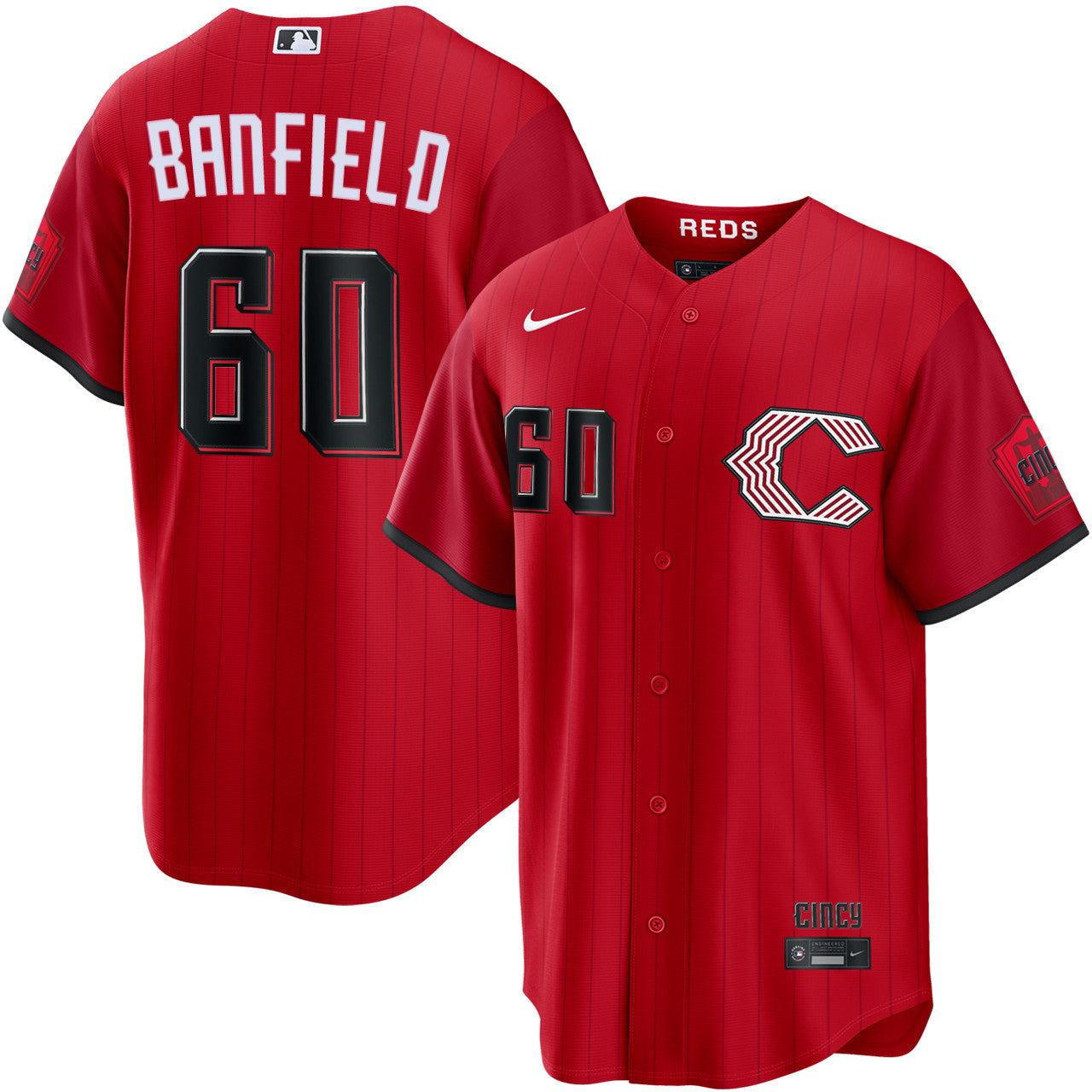Will Banfield Cincinnati Reds 2026 City Connect Limited Jersey - Red