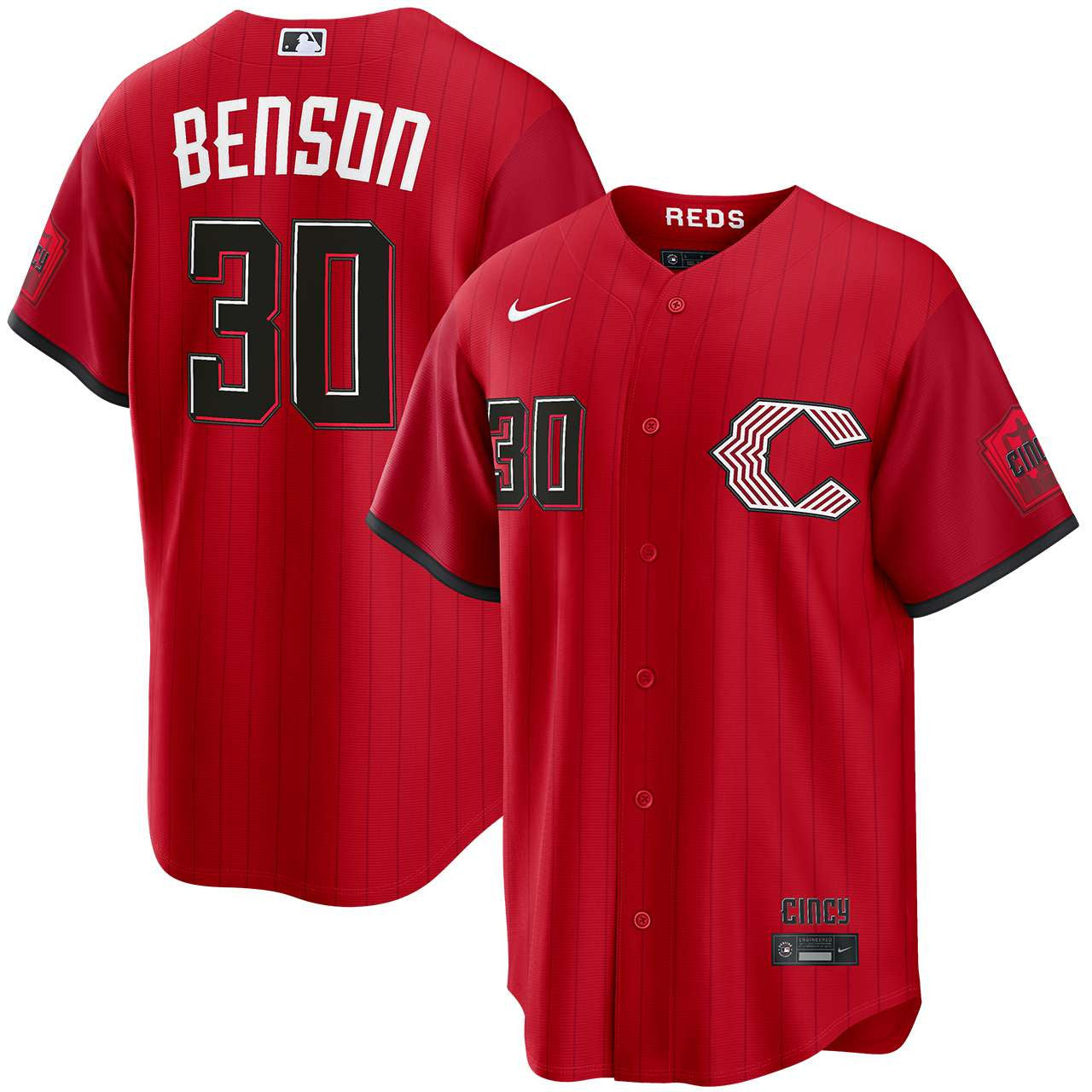 Will Benson Cincinnati Reds 2026 City Connect Limited Jersey - Red